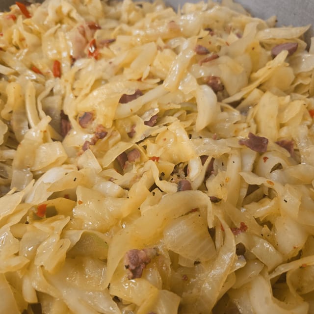 Fried Cabbage.